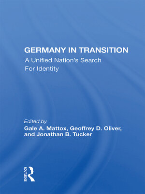 cover image of Germany In Transition